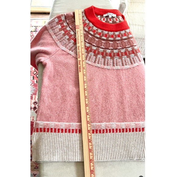 MADEWELL Mayer Fair Isle Sweater in Heather Blossom - M - Picture 10 of 13